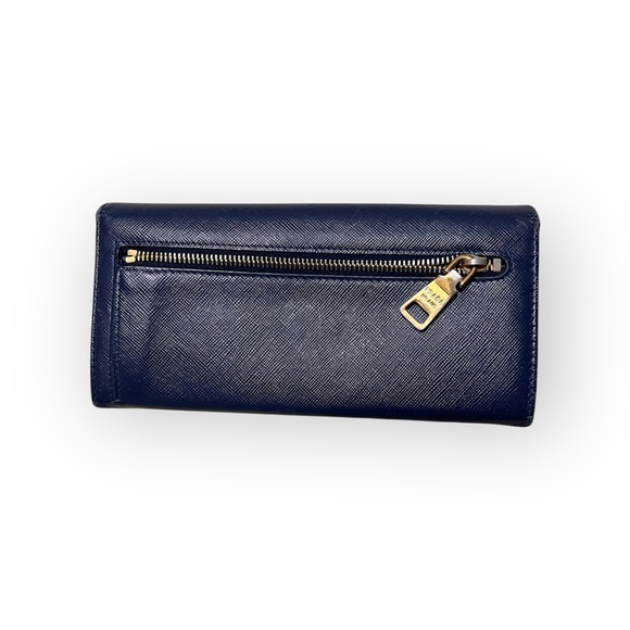 Prada Saffiano Leather Continental Wallet - Picture 3 of 7